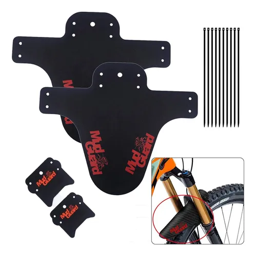 2 Pares Lodera Salpicadera Guardabarros Mtb Bici Universal