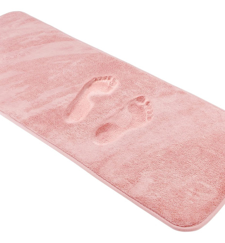 Alfombra De Baño De Espuma Viscoelástica Rosa, Alfombras De 