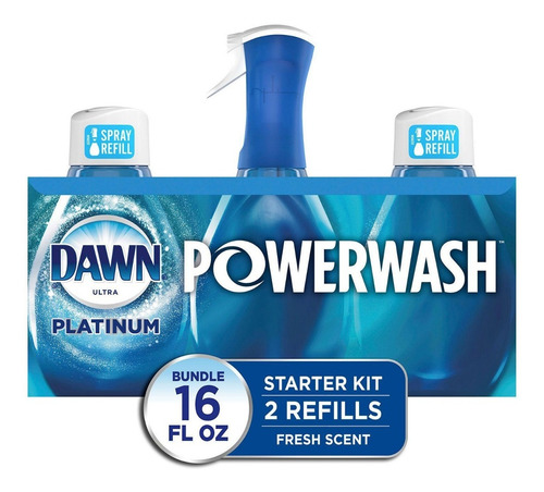 Dawn Powerwash Platinum Jabón Spray+2 C/u De 473ml Importado