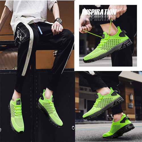 Zapatillas Deportivas Con Diseño De Panal For Hombre