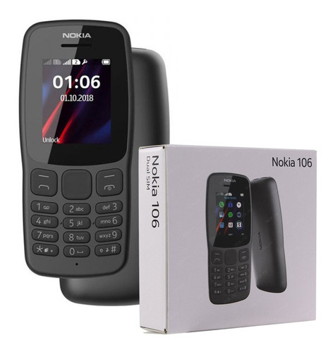 Celular Nokia 106 Libre Adultos Mayores - Factura A / B