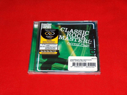 Classic Rock Masters Cd + Dvd Dual Sellado! Styx Blondie P78