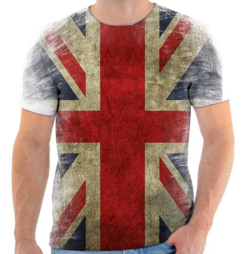 Camiseta, Camisa Bandeira Inglaterra