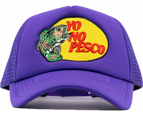 Gorra De Pescado Dandy Hats Yo No Pesco Morado