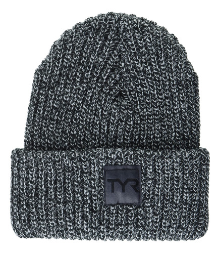 Tyr Gorro Acanalado Unisex Estándar, Negro, Talla Única