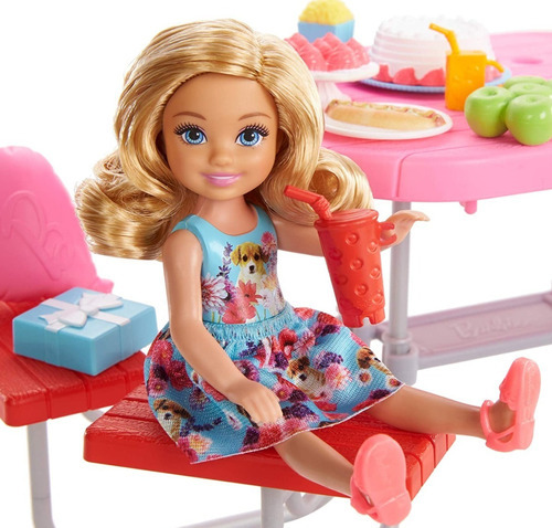 Barbie Picnic De Cachorritos