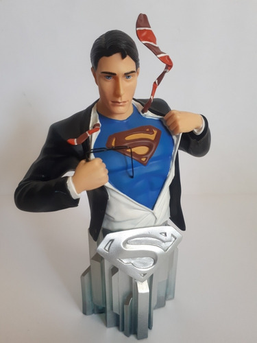 Busto Clark Kent Superman Returns Porcelana Dc Direct Figura