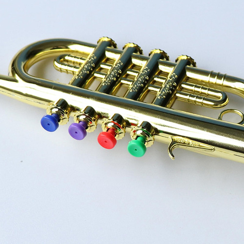 Para 1 Instrumento De Viento Trompeta Infantil Con Botones