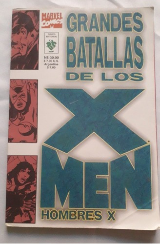 Historieta Comic Grandes Batallas De X - Men Edi Vid Marvel