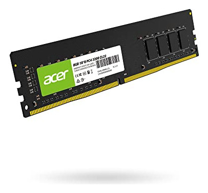 Escritorio Acer Ud100 De 8 Gb De Ram Única, 3200 Mhz, Ddr4,