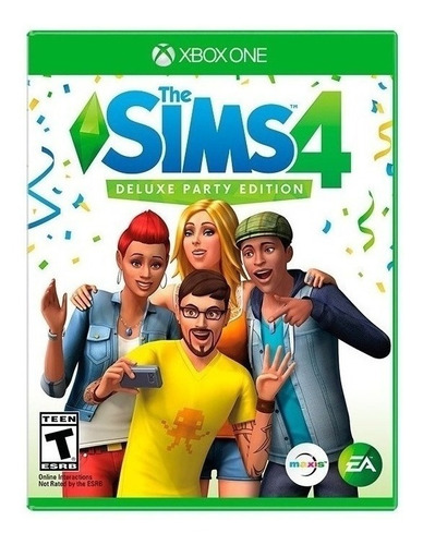 The Sims 4  4 Deluxe Party Edition Electronic Arts Xbox One Físico