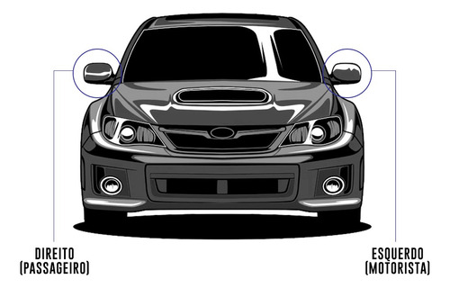 Lente Vidro Espelho Retrovisor S10 2012 2013 A 2016 Com Base
