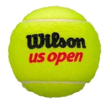 Pelotas Wilson Padel Tenis Tubo X3 Us Open Amarillo Cli