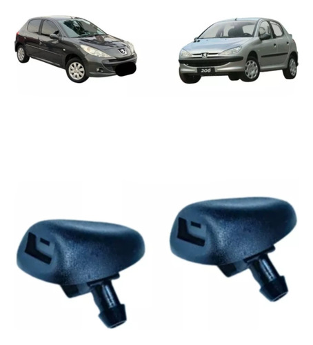 Par Esguicho Brucutu Original Peugeot 206 1998 A 2010