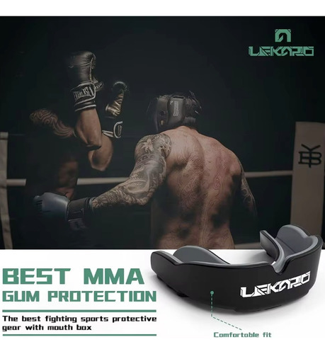Protector Bucal Moldeable Boxeo Mma Tkd Gym Para Niños