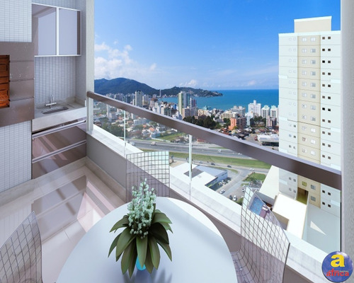 Imagem 9 de 13 de Apartamento 2 Quartos Sendo 1 Suíte, 1 Vaga De Garagem No Tabuleiro Dos Oliveiras Em Itapema/sc - Imobiliária África - Ap00386 - 69682201
