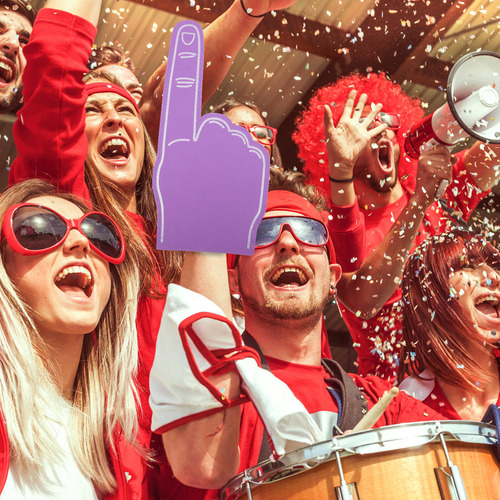 Espumas Foams Finger Para Eventos Deportivos, Fiestas Deport