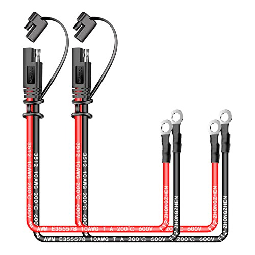 Cables Sae De 10awg, Enchufe De Desconexión Rápida De...