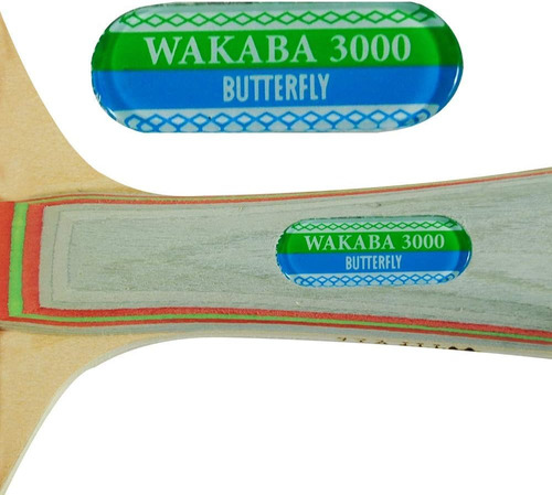 Raqueta Butterfly Wakaba 3000 Tenis De Mesa Ping Pong Fl