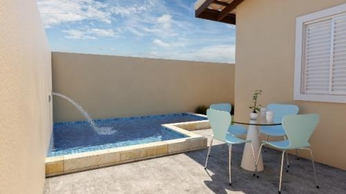 Vendp Casa No Bairro Nova Itanhaém Com Piscina - 6304 | Npc