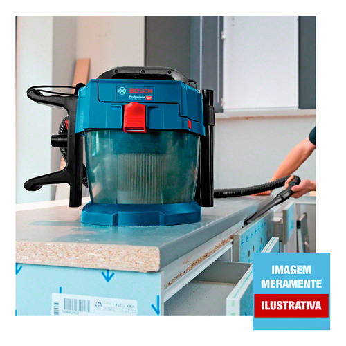 Kit Chave Impacto Aspirador 10lts Bosch 18v Bivolt Combo Nf