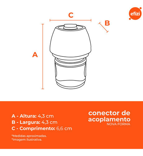 Conector De Acoplamento Junção De Mangueira Com Stop ¾ Cor Verde/azul