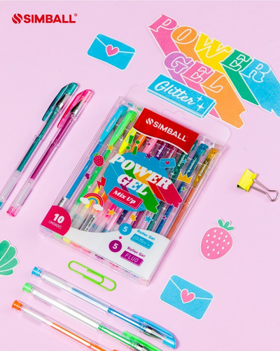 Mega Kit Lettering: Marcadores, Microfibras, Rollers Simball