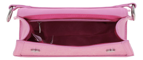 Bolso Baguette Barbie Gorett Patricya Negro Rosa Para Dama