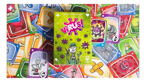 Virus! Juego De Cartas Familiar De Desarrollo Intelectual