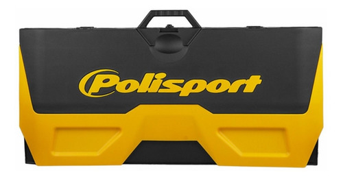 Alfombra Plastica Moto Pad Amarilla Polisport