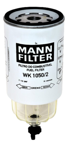 Filtro Combustible Mann Wk1050/2 Mercedes Benz