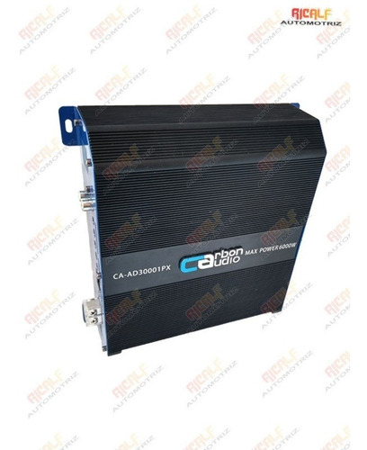 Imagen 2 de 4 de Amplificador Carbon Audio 1 Canal 6000w Pro Max Competencia