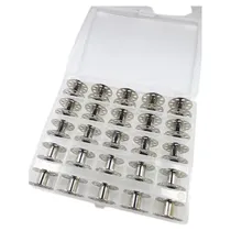 Comprar  25 Carreteles Metálicos + Caja Portante Máquina Familiar