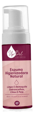 Espuma Natural Limpeza Pele Cílios E Sobrancelha 1 Unidade