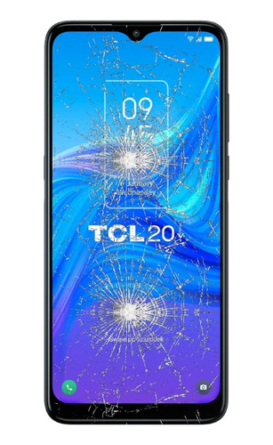 Cambio Vidrio Roto Astillado De Pantalla Para Tcl 20e En 2hr