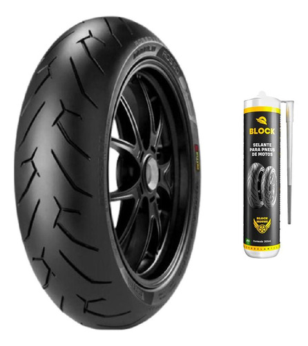 Pneu 180/55r17 Zr 73w Tl Diablo Rosso 2 Pirelli + Selante