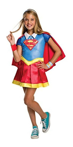 Disfraz De Supergirl Para Niños Dc Deluxe