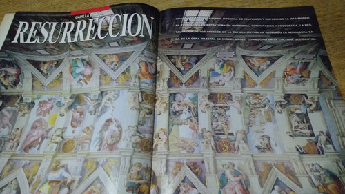 Revista Descubrir Nº 19 1993 Capilla Sixtina Resurreccion