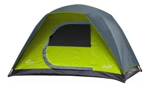 Carpa Coleman Amazonia 2 Personas Con Cubretecho 1500mm