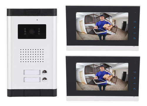 Sistema De Videoportero Con Cable, Intercomunicador, Visión