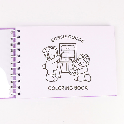 Capybara Y Bobbie Libro De Dibujo Para Colorear