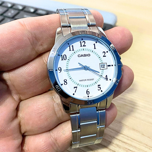 Relógio Casio Masculino Analógico Casual Mtp-v004d-7budf