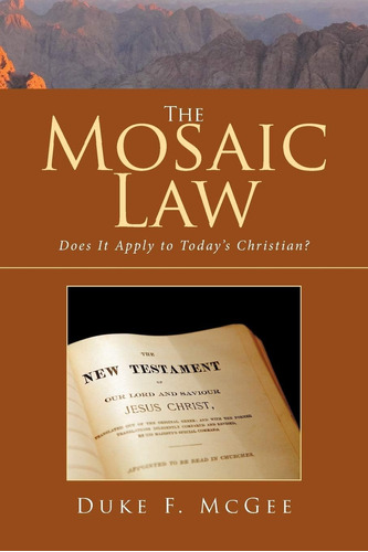 Libro: En Ingles The Mosaic Law