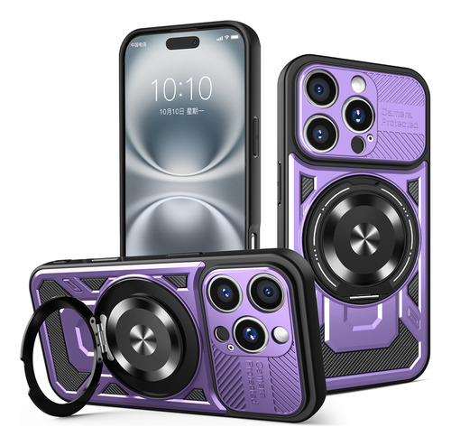 Funda Para Teléfono De La Serie Samsung, Soporte De Descompresión Giratorio, Carga Inalámbrica Magnética, Soporte Para Coche, Funda Protectora