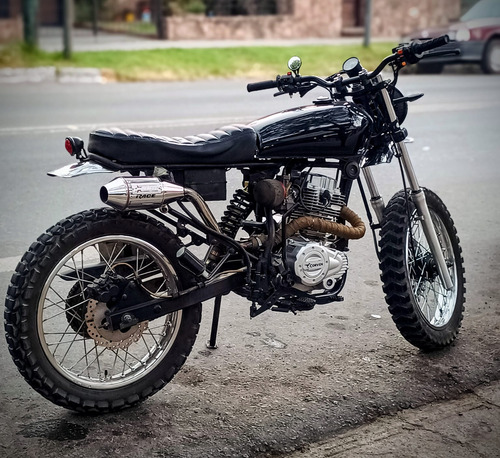 Estilo Scrambler Motor Original Solo Estética Modificada