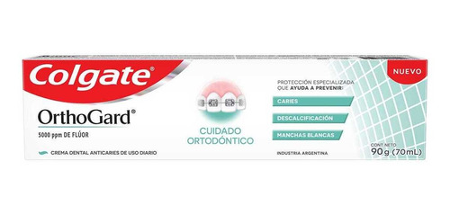 Pack X 6 Unid. Pasta Dental  Orthogard X90gr Colgate