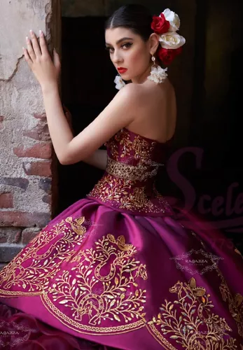 Busca vestido xv anos bordado a la venta en Mexico.  Mexico
