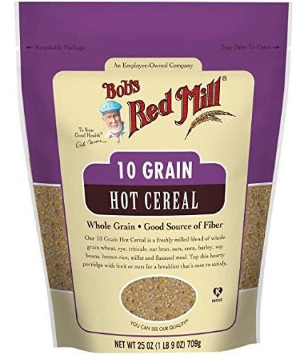         Bob&#39;s Red Mill Cereal Caliente De 10 Granos, 25.