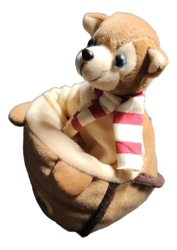 Porta Celular Anteojos Peluche Adorno Mesa De Luz