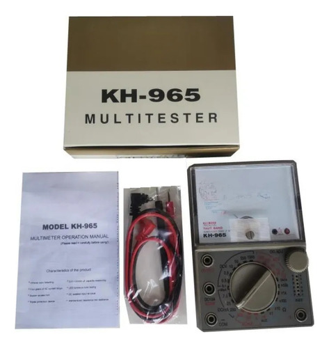 Kh-965 - Multímetro Digital Multifuncional Kh-965 High Al